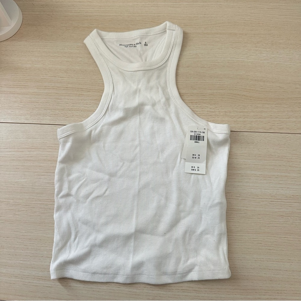 NWT Abercrombie soft rib racerback tank